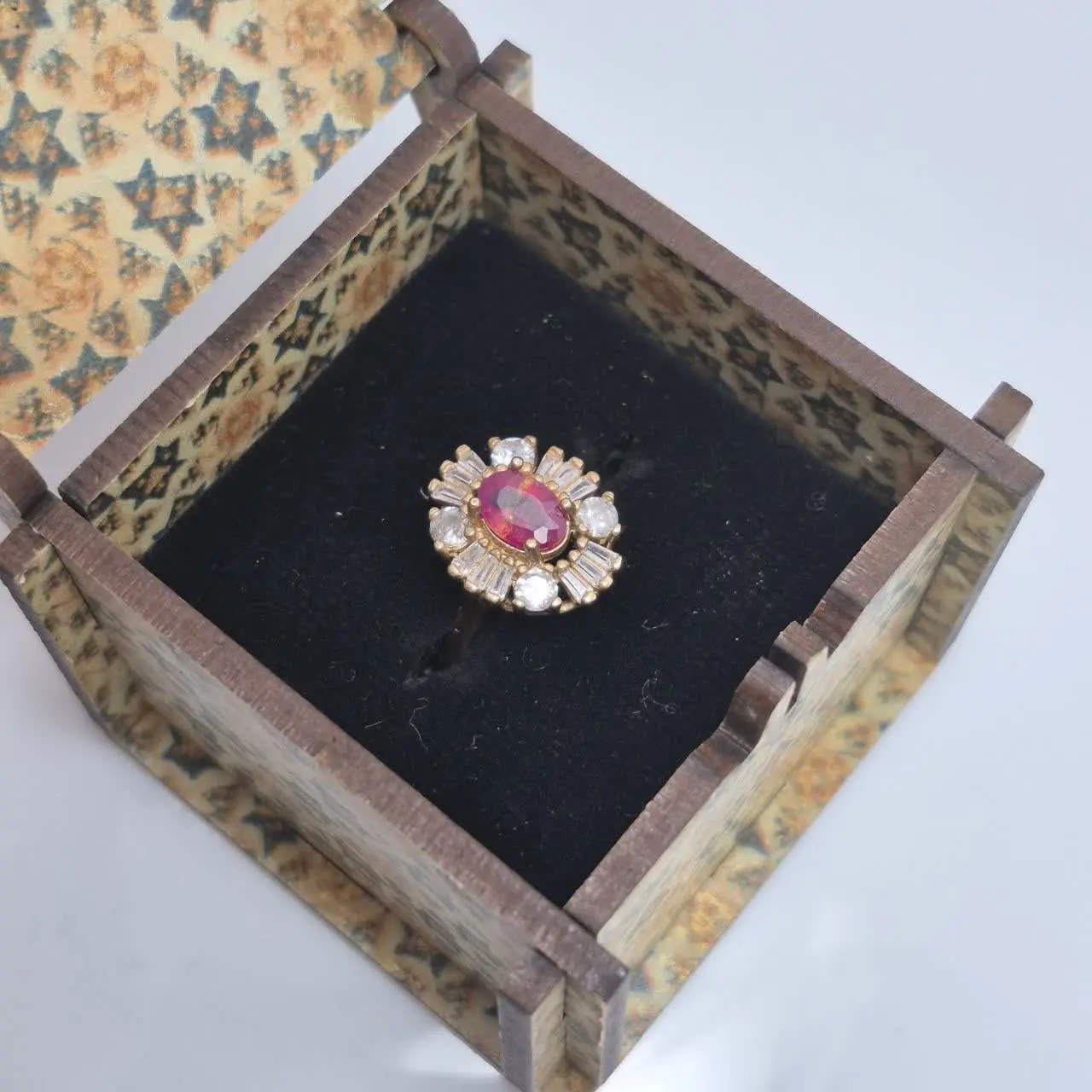 #انگشتر #یاقوت سرخ اصل 
