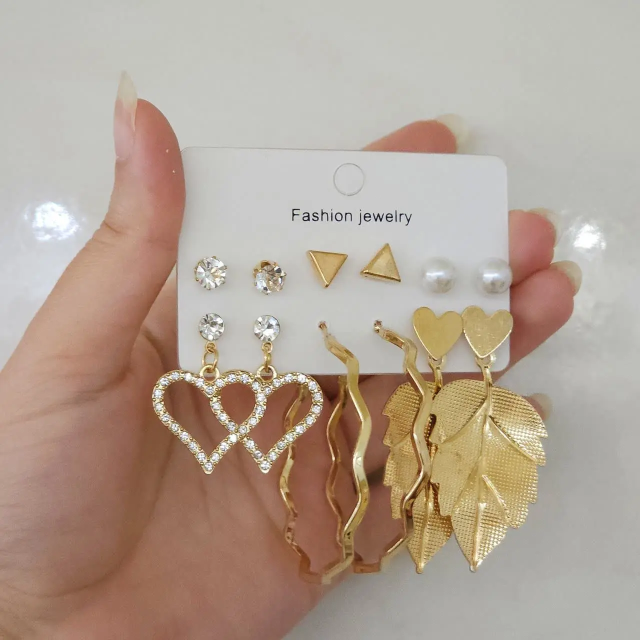 #گوشواره Fashion Jewelry کد ۱۵۷۲
