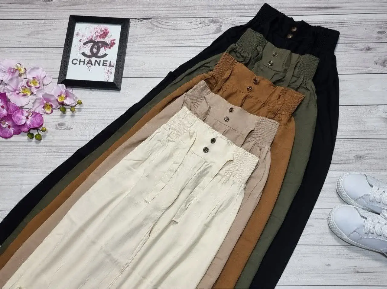 شلوار برماندو نخی داریم
