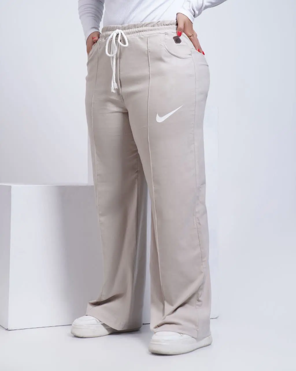 شلوار بگ طرح نایک
