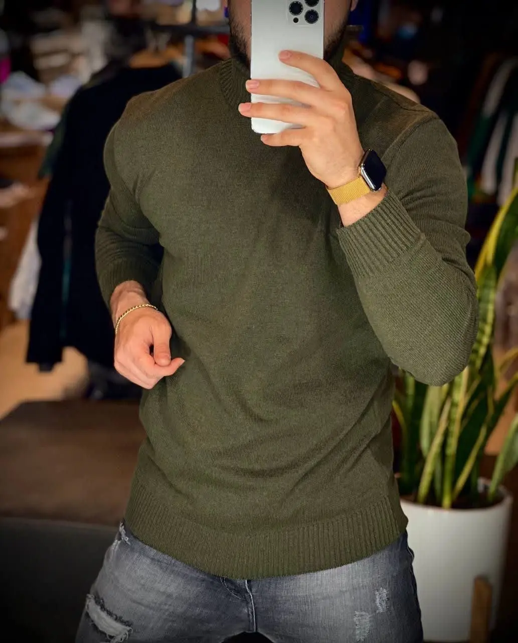 🍁 نام: یقه اسکی مردانه
