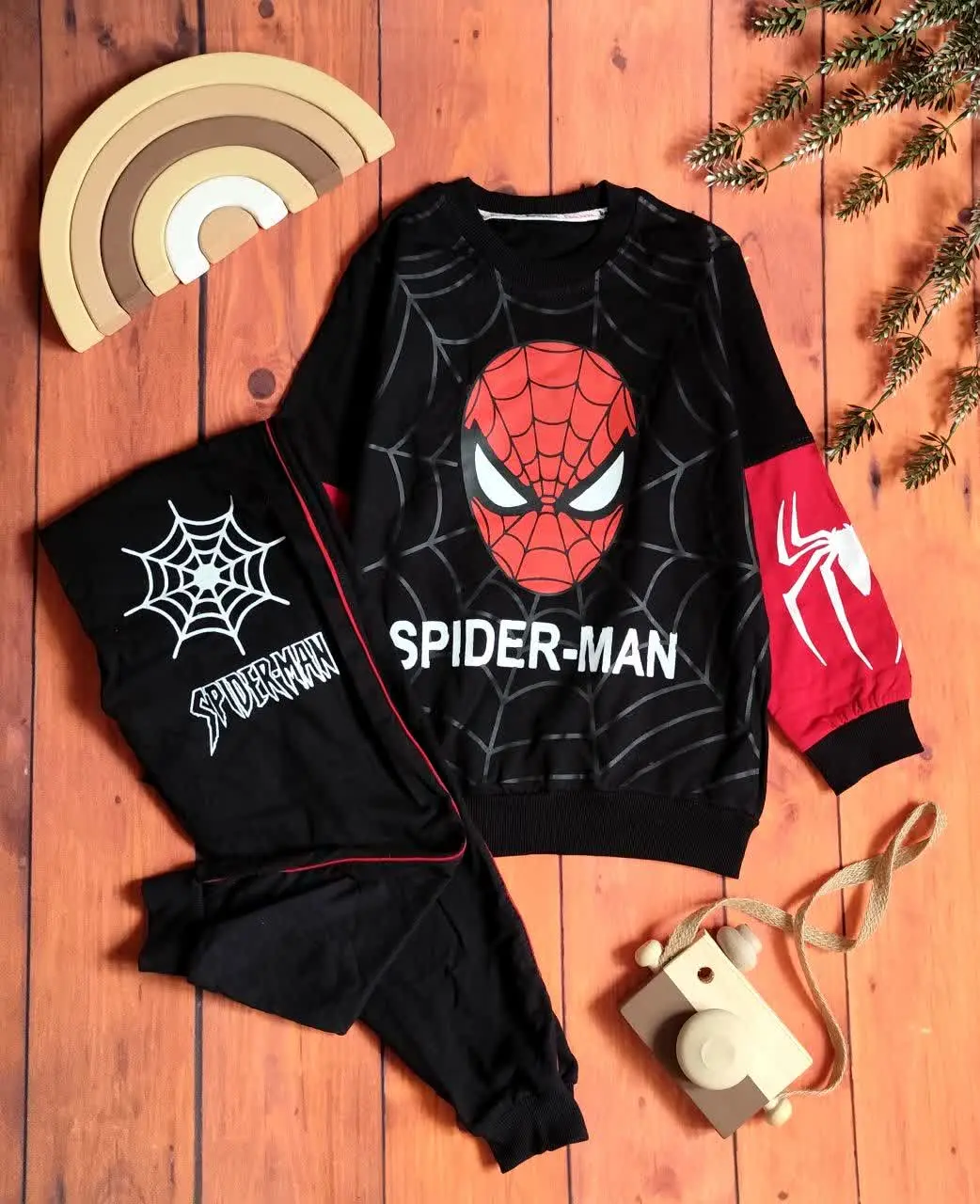 😍ست بلوز و شلوار مرد عنکبوت...