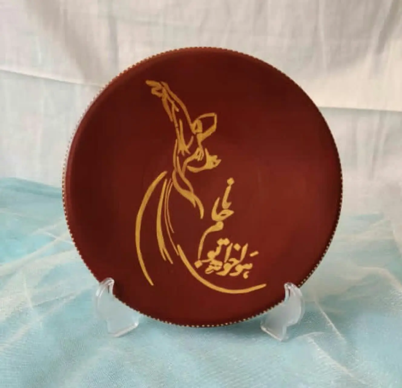 بشقاب ۲۰ سانتی طرح مولانا
