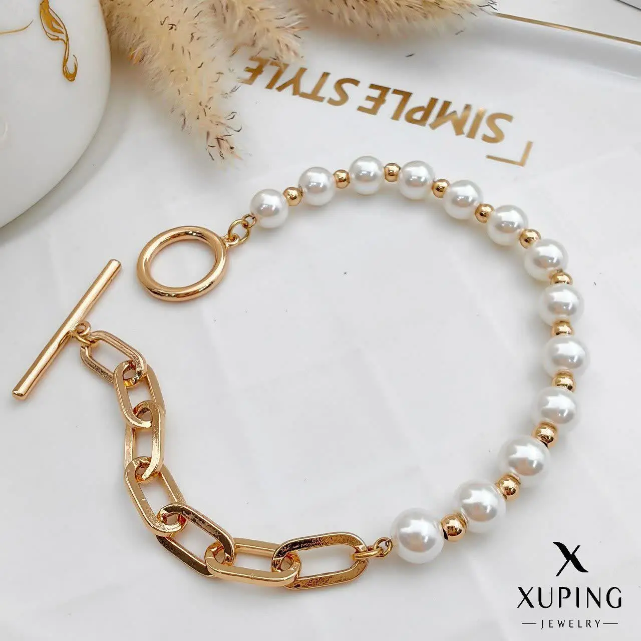 دستبند مرواریدی ژوپینگ کد ۲۵۷۶