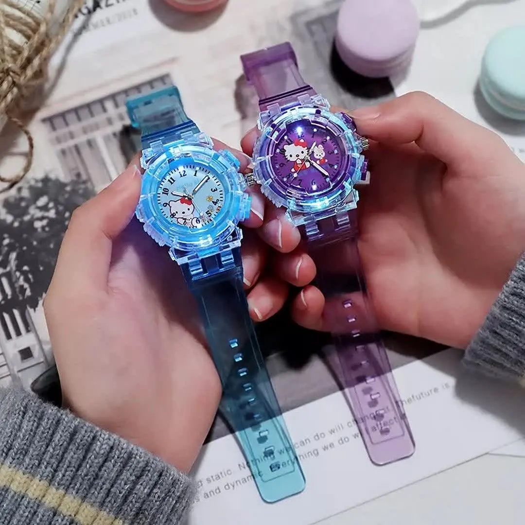 ساعت کودک عقربه‌ای چراغدار
