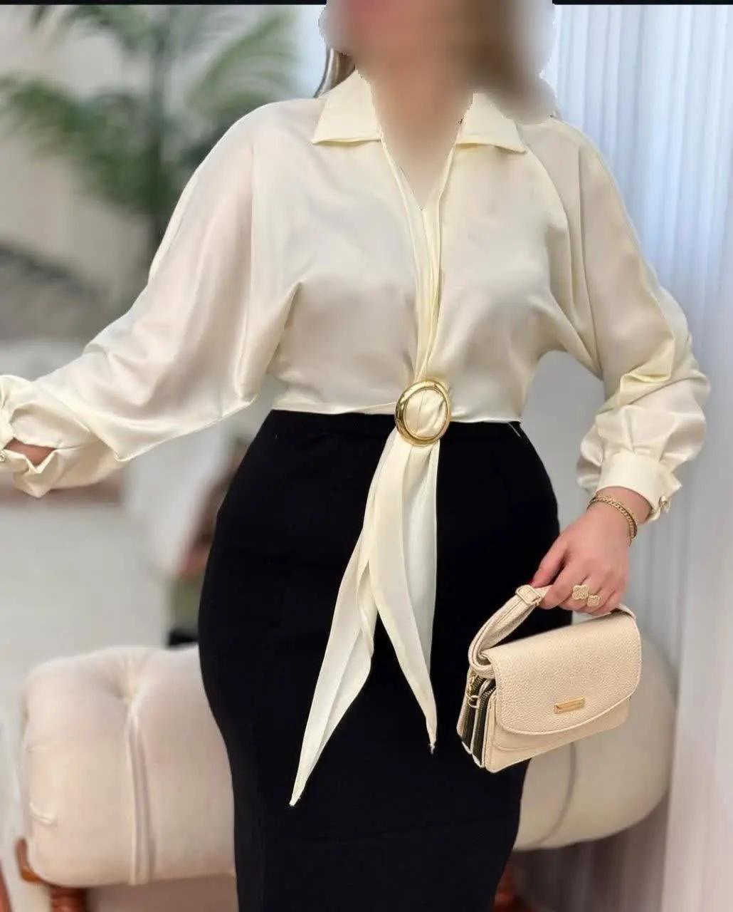 ❤️نام: شومیز مجلسی🌺عیدااااانه🌺مدل ماهناز
