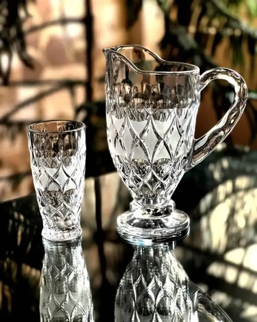 پارچ و لیوان تراش
