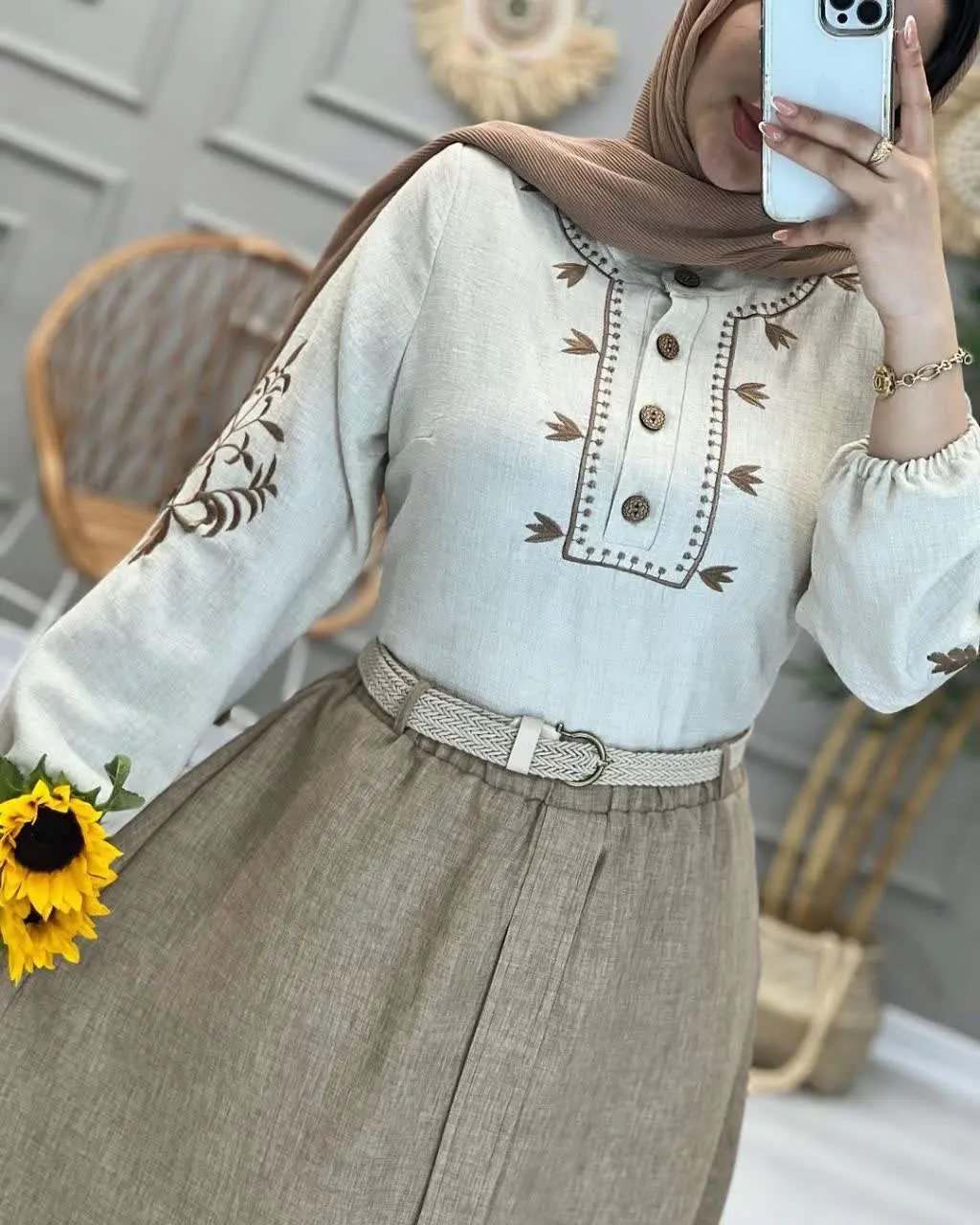 ☀️نام: ست سه تیکه نازگل
