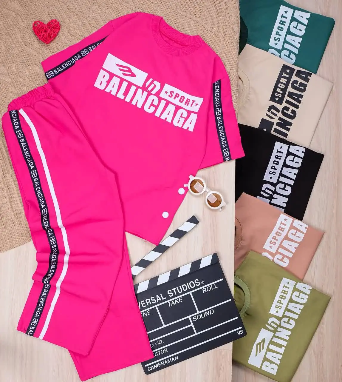 👫ست بلوز و شلوار دخترانه مازراتی پایین دکمه👫
