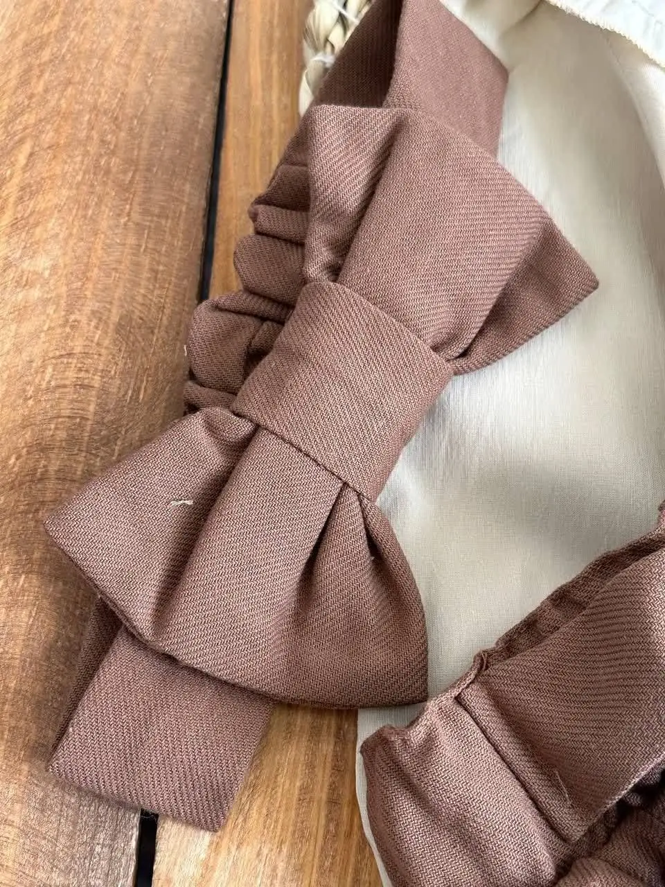 💞 ست بلوزدامن آستین بلند همراه تل 💞
