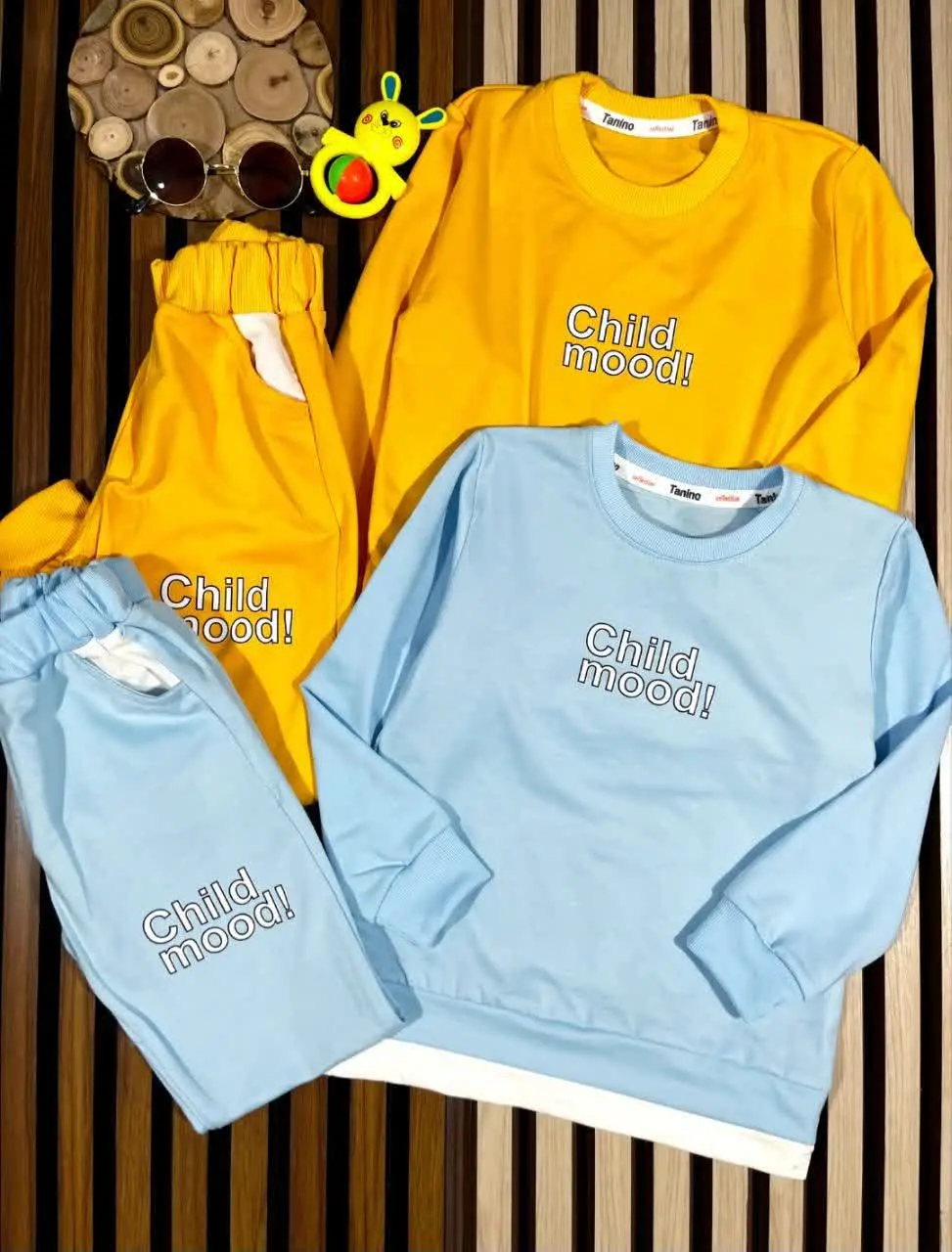 لباس بچه گانه بلوز شلوار چا...