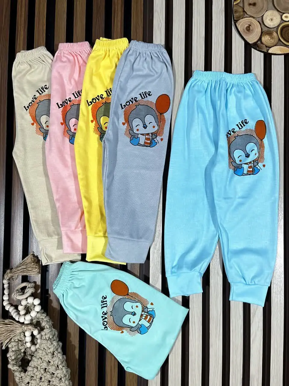 🌸شلوار نوزادی پنگوئن