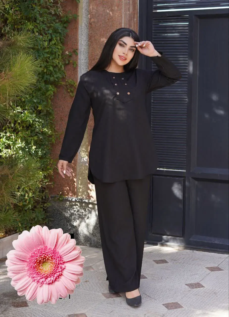 👚نام: تونیک شلوار ۶ دکمه
