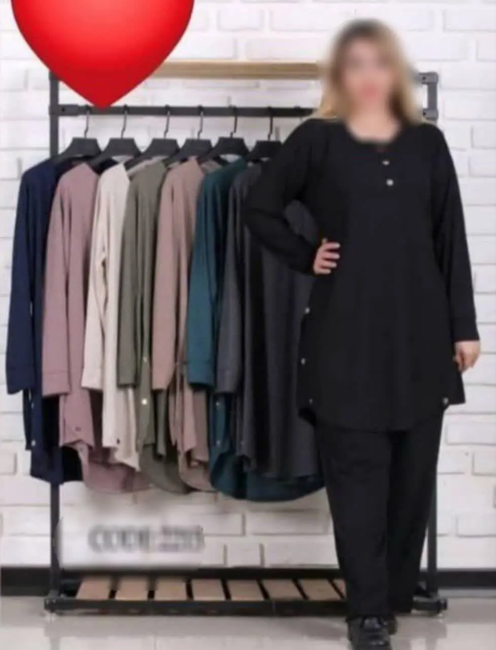 💥 یه ست زیبا با قد تونیک بلند و شلوار دامنی فاق بلند و راحت با پارچه کریشه که نه ابرفت داره و نه چروک میشه. 
