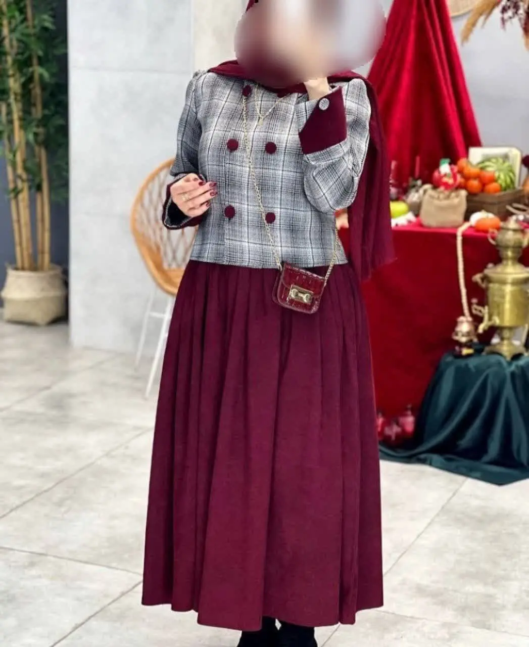 👚نام: کت و سارافون نارون 
