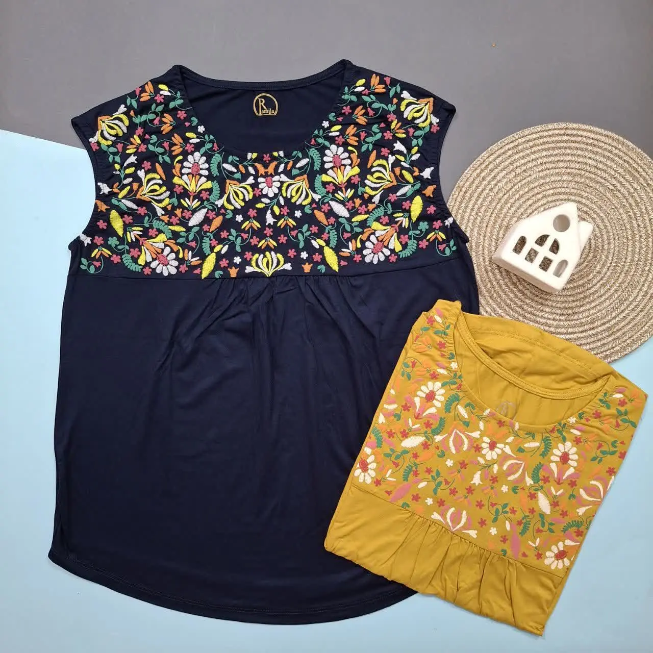 ⚜ تیشرت قواره بزرگ بالا چاپ⚜
