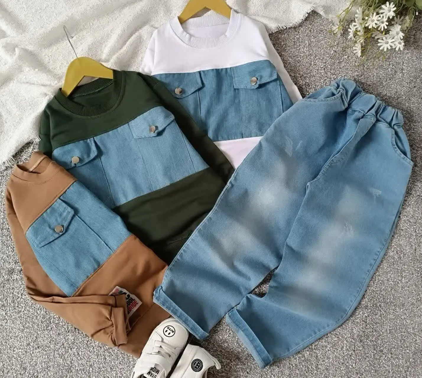 بلوز شلوار جین