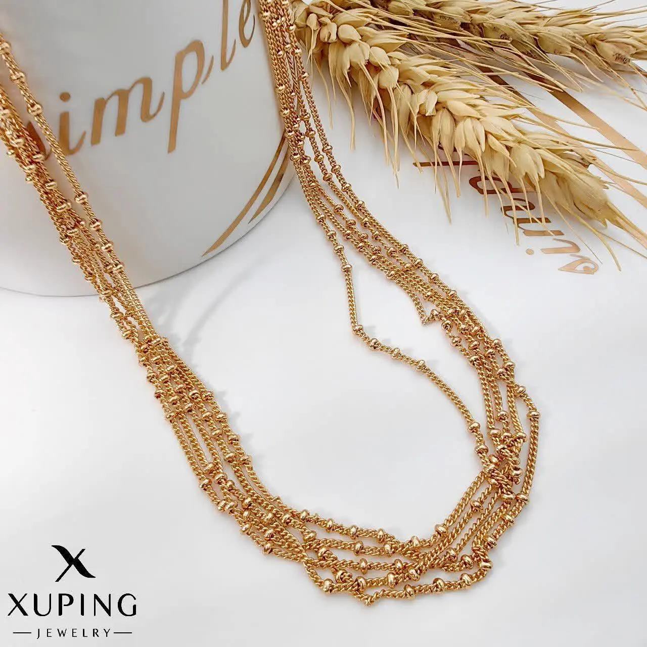 #زنجیر نیمست و پلاک ژوپینگ کد ۱۵۵۸
