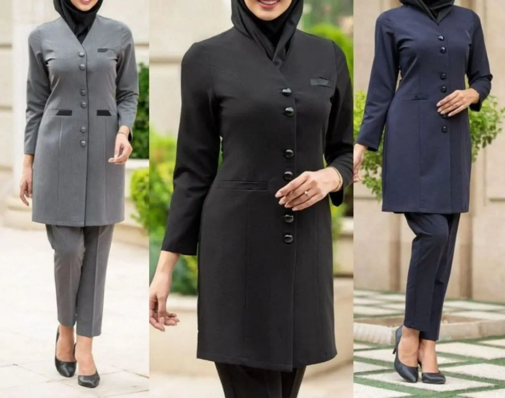 👚نام: مانتو و شلوار اداری
