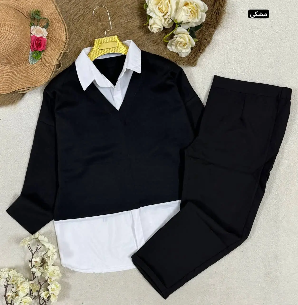 نام: ست تونیک شلوار بهاره 
