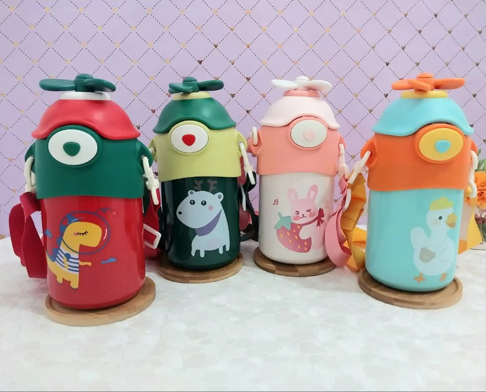 فلاسک استیل نی دار
