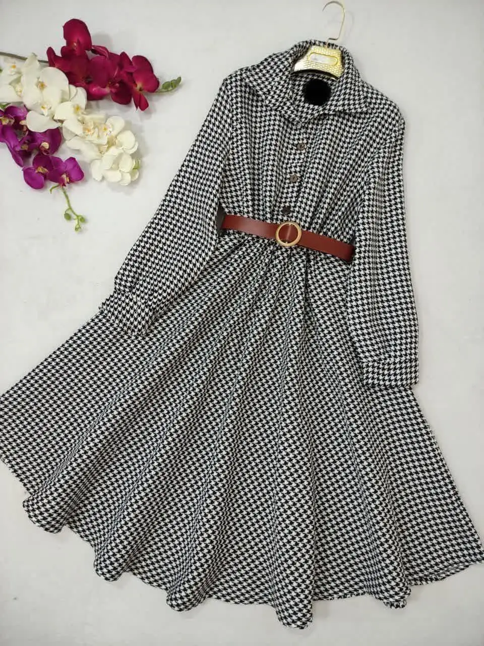 🍃نام: مانتو پیراهنی دلبرانه 
