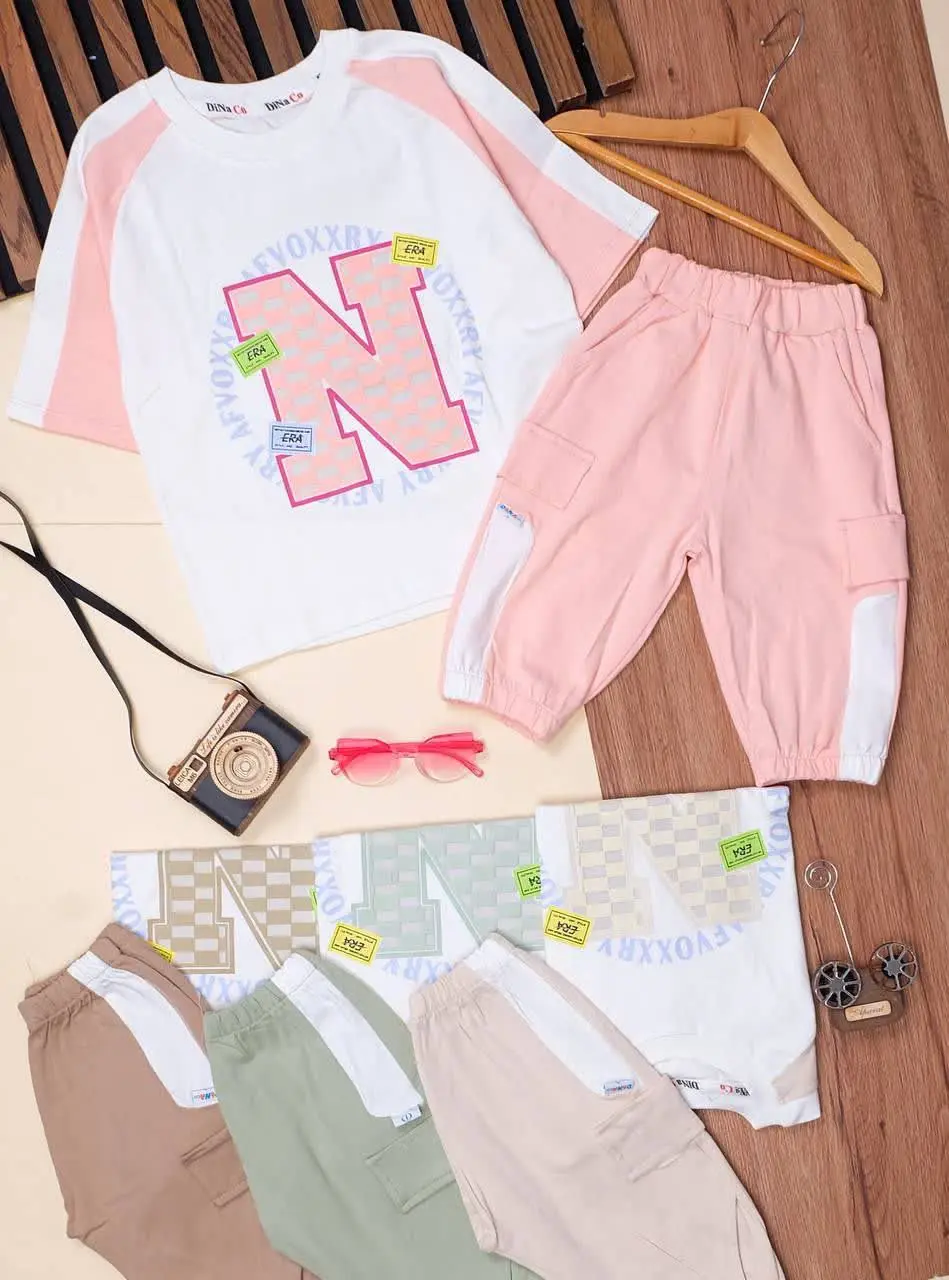 👕نام کالا: #تیشرت شلوارک پنبه اسپرت 
