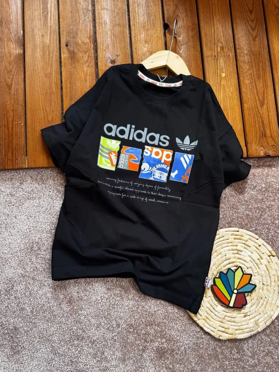 💞 تیشرت تک پسرانه چاپ ادیداس 💞
