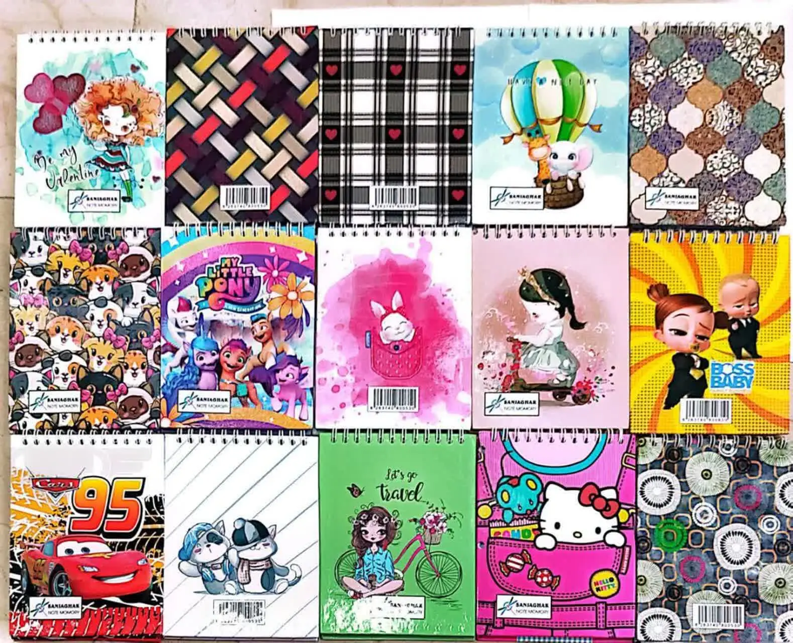 یادداشت ۱/۸ جلد سخت سنجاقک
