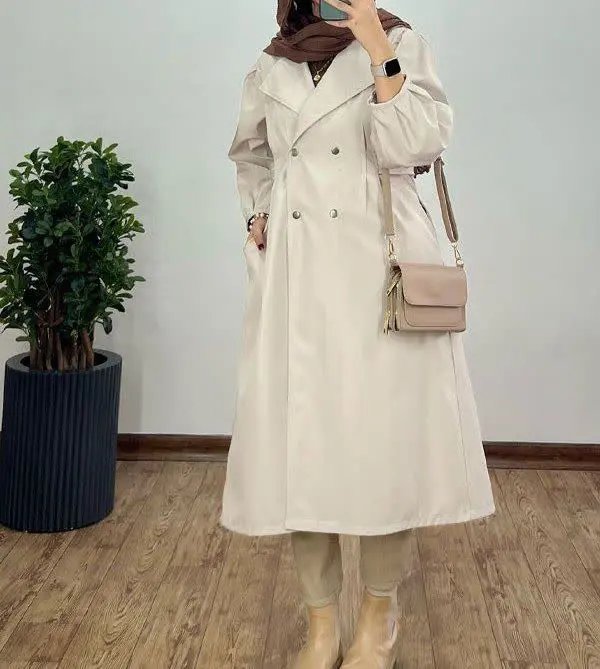 🍃نام: مانتو بلند سمن