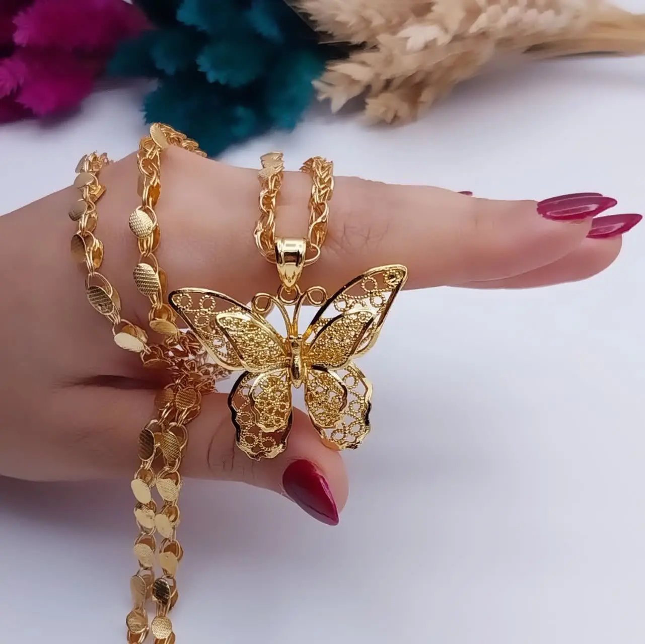 #پلاک پروانه طرح طلا کد ۱۶۲۲
