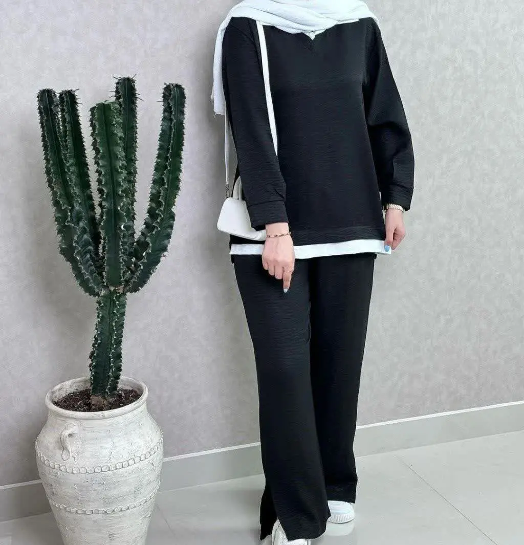 🛍نام: تونیک شلوار سمانه🌱
