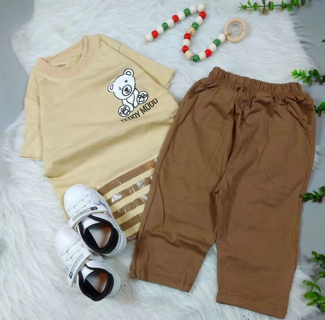 👚نام: تیشرت شلوارک کوله دار
