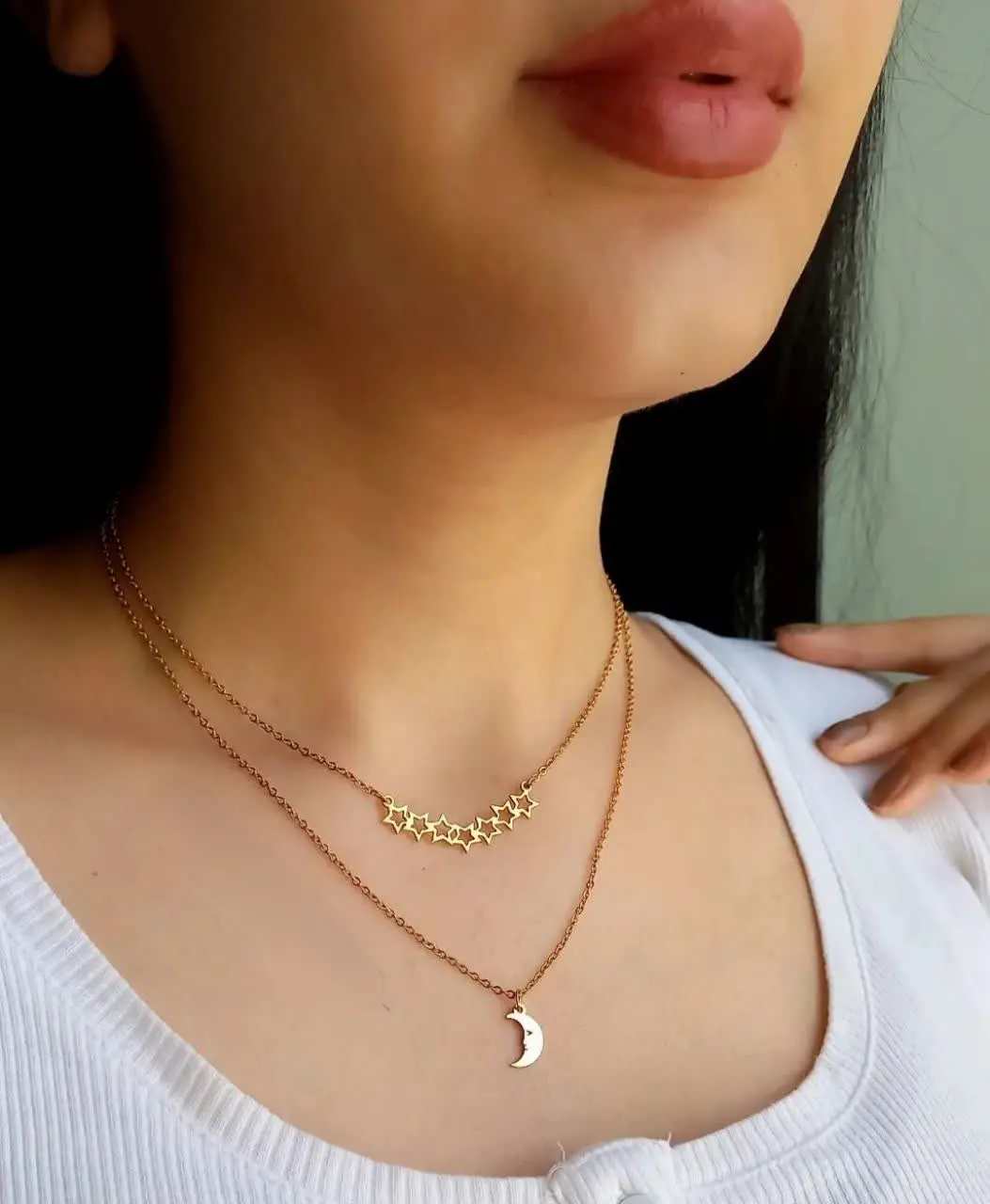 گردنبند ماه طرح دار 🤗