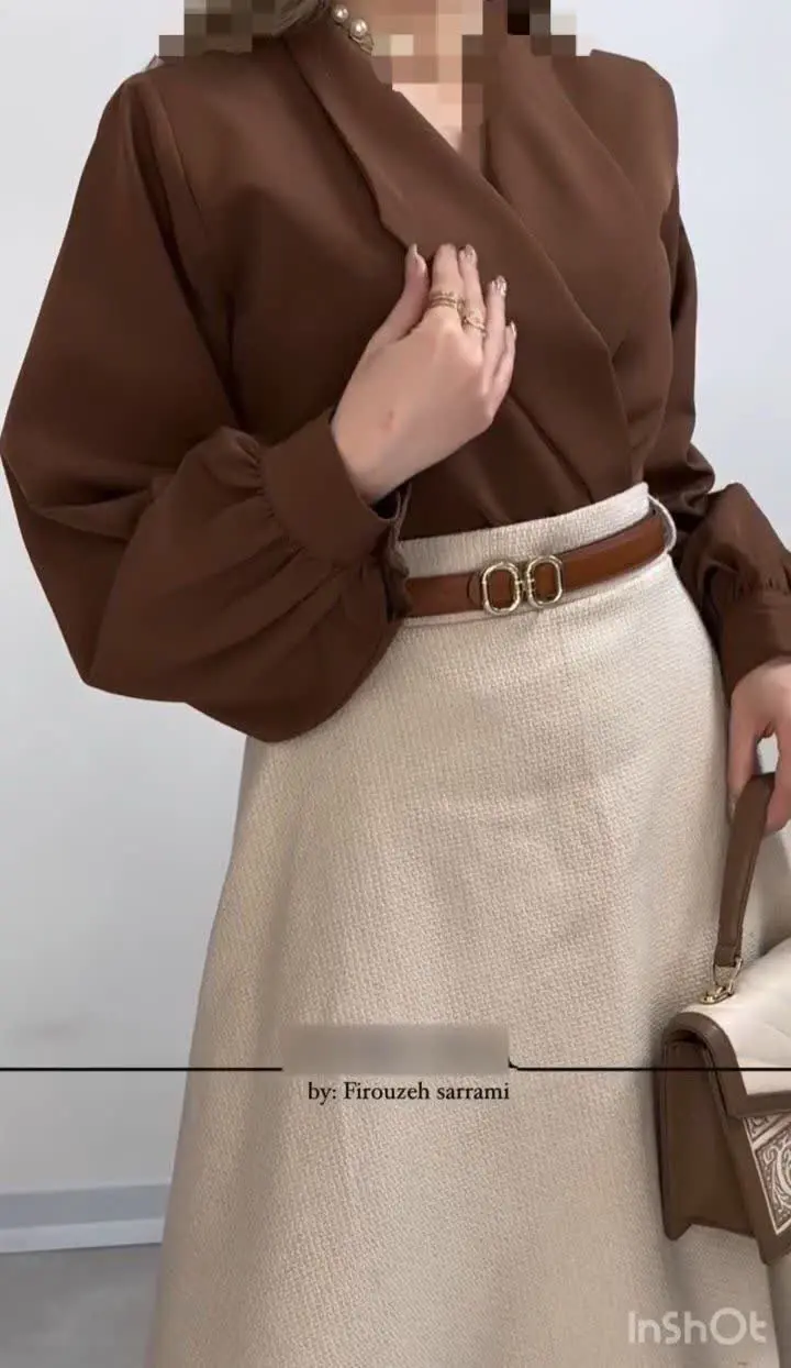 🌷نام: شومیز دامن آزیتا