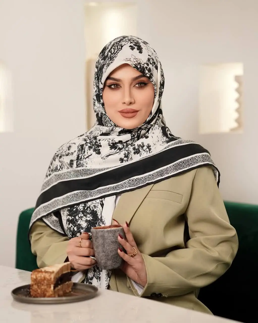 روسری نخی کشمیر