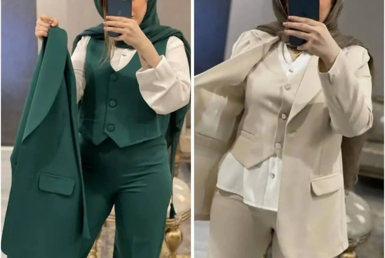 نام: کتشلوار جلیقه نیایش
