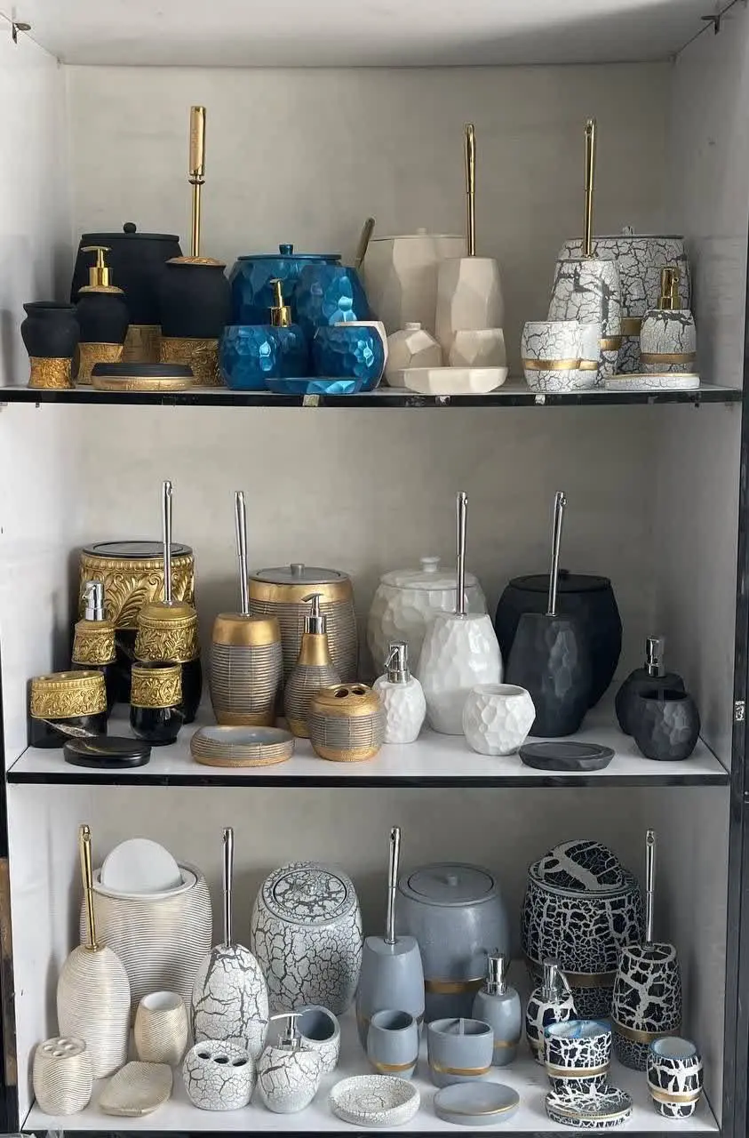 📌ست سرویس بهداشتی ۶ تیکه 
