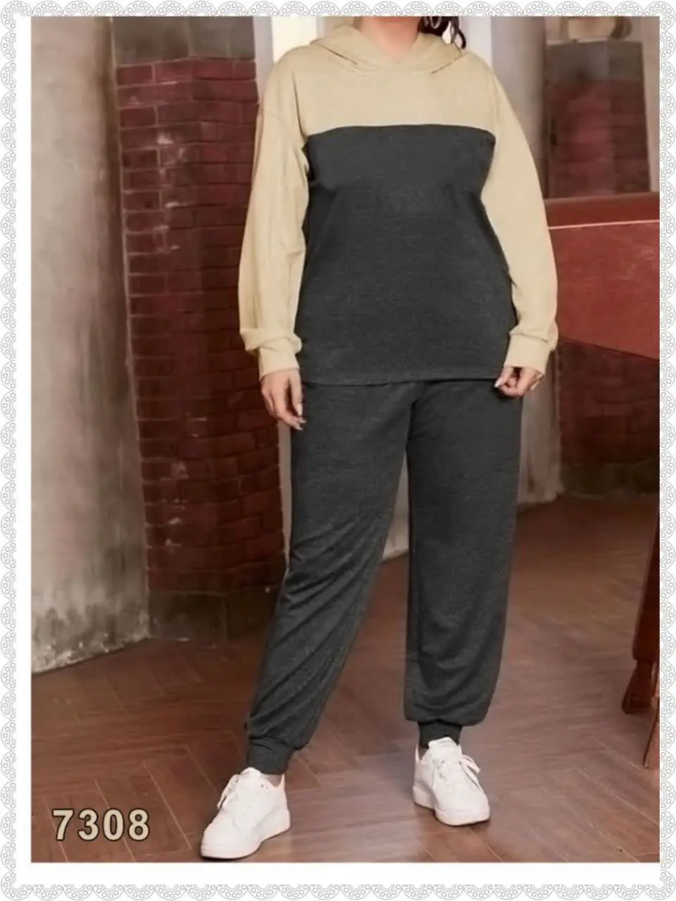 ست هودی و شلوار پاییزی
