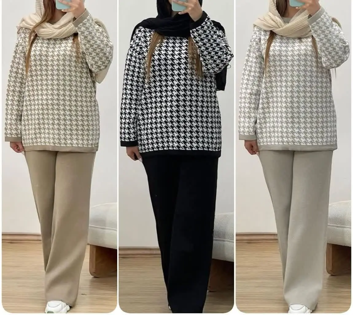 ❤️نام: #بلوز_شلوار بافت پیچازی
