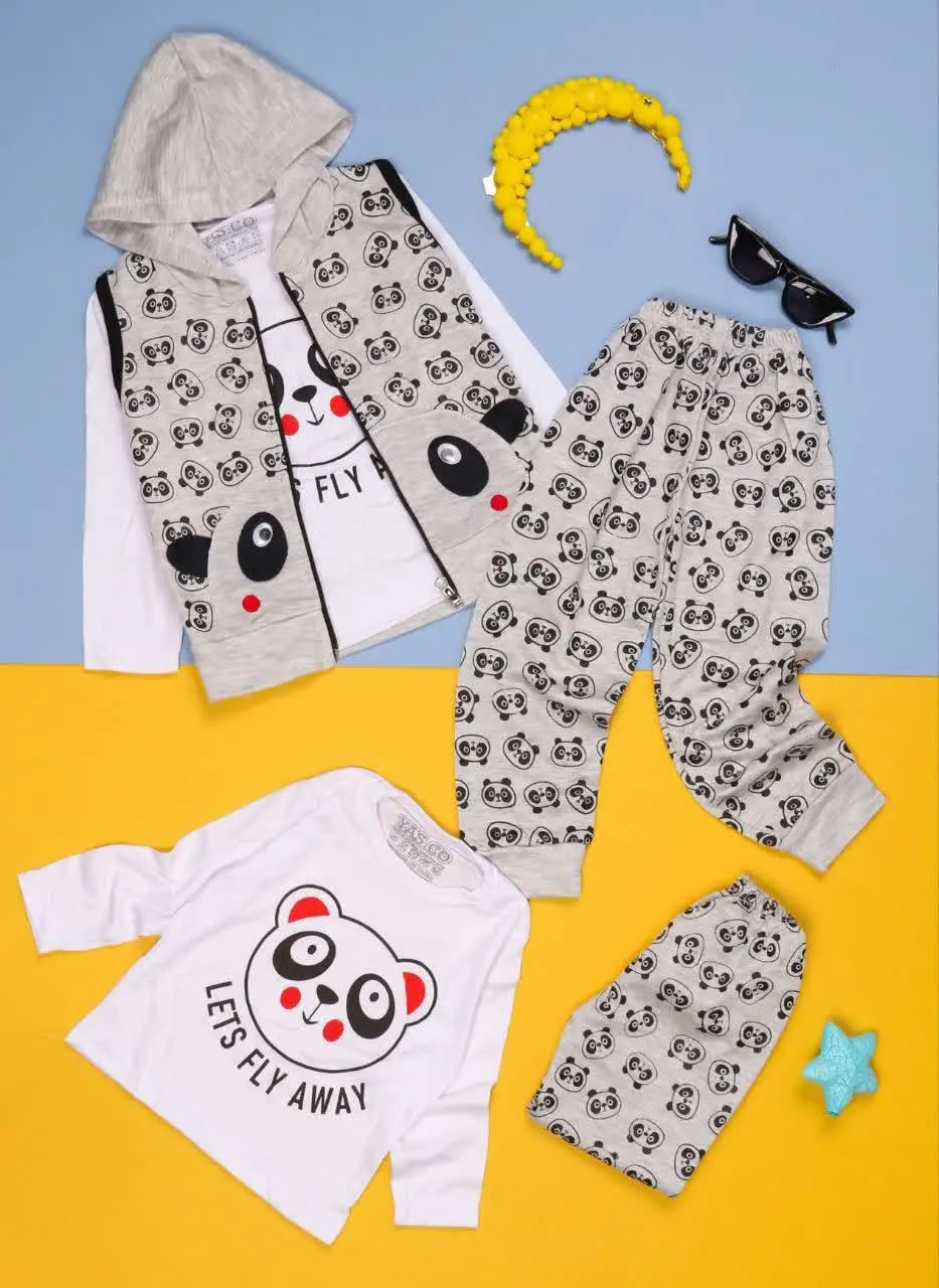 ✅ ست تیشرت و شلوار و سویشرت