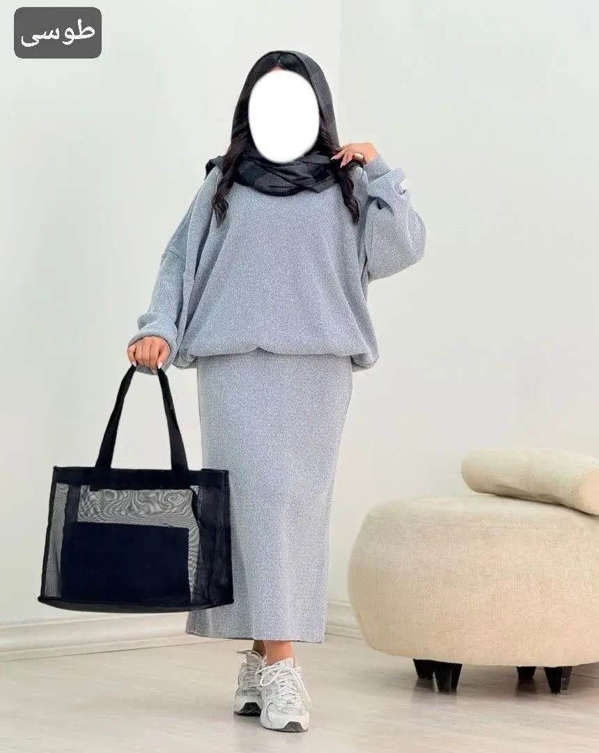 ست بلوز و سارافون پریسان