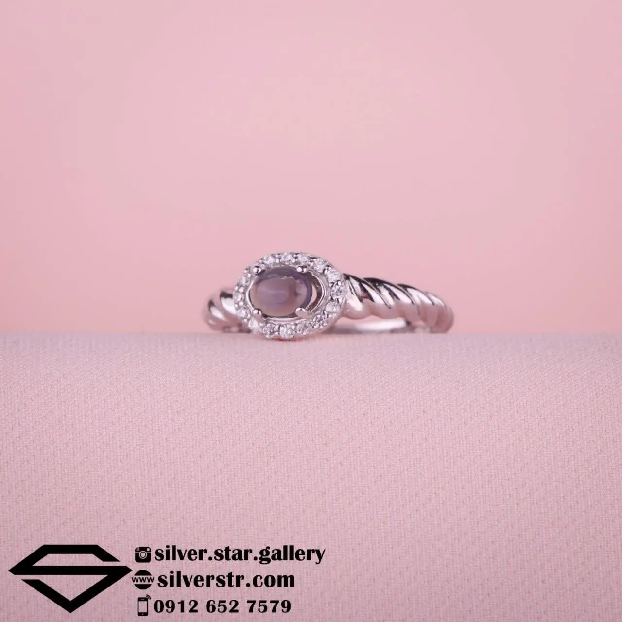 🌈 انگشتر #زنانه اپال اصل کد ۵۶۲
