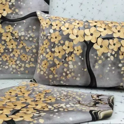 🌈روبالشت مخمل سه بعدی شارژ شد