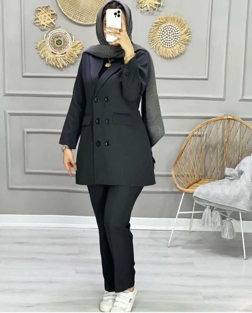 🛍نام: مانتوشلوار اداری 🍂