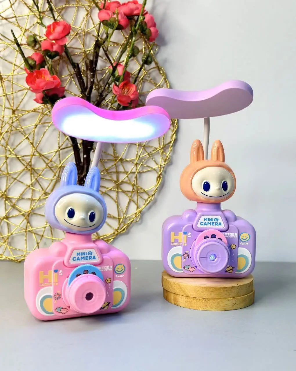 💥چراغ مطالعه دوربینی لبوبو💥