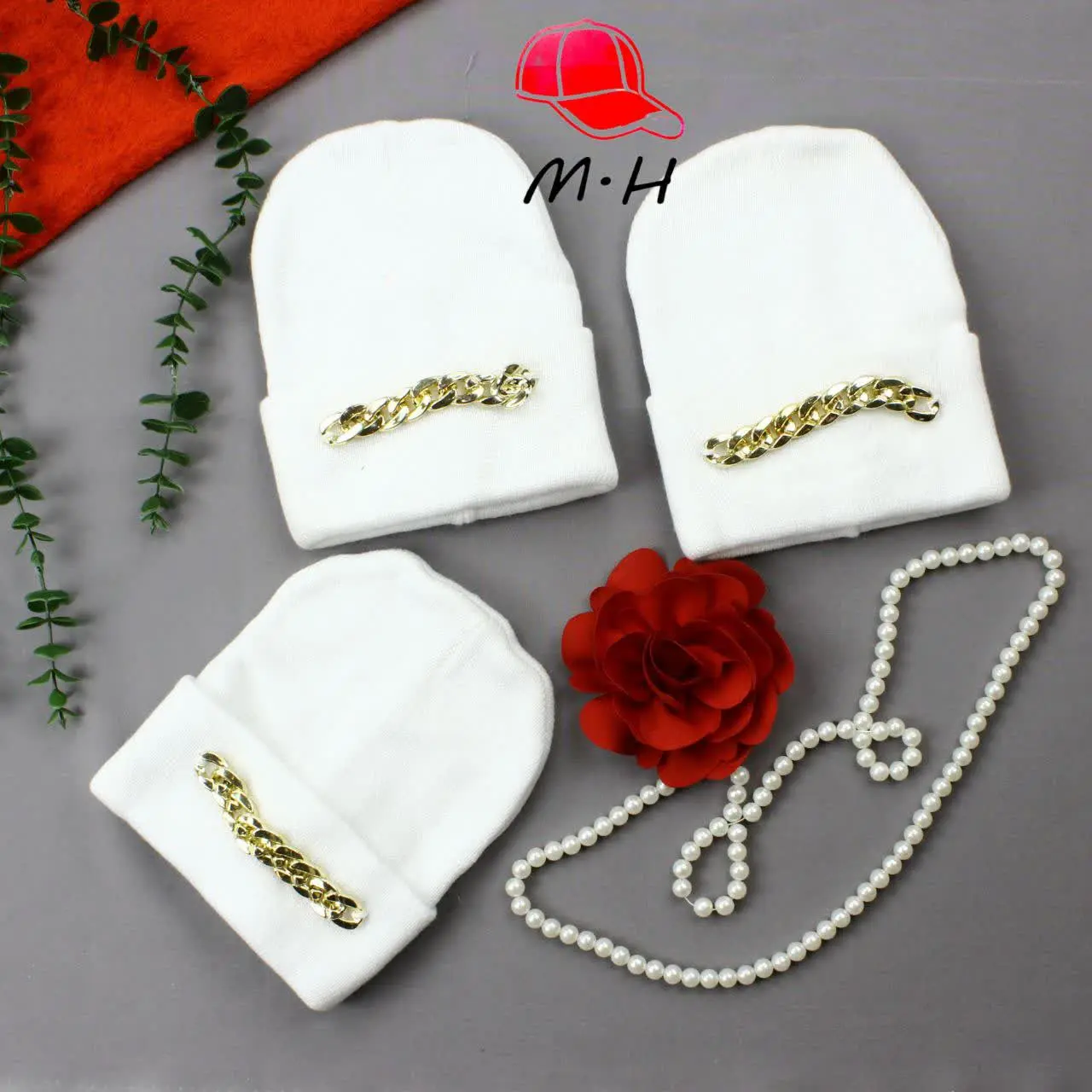 کلاه سفید کاپیتانی نخ اعلا 👌💯