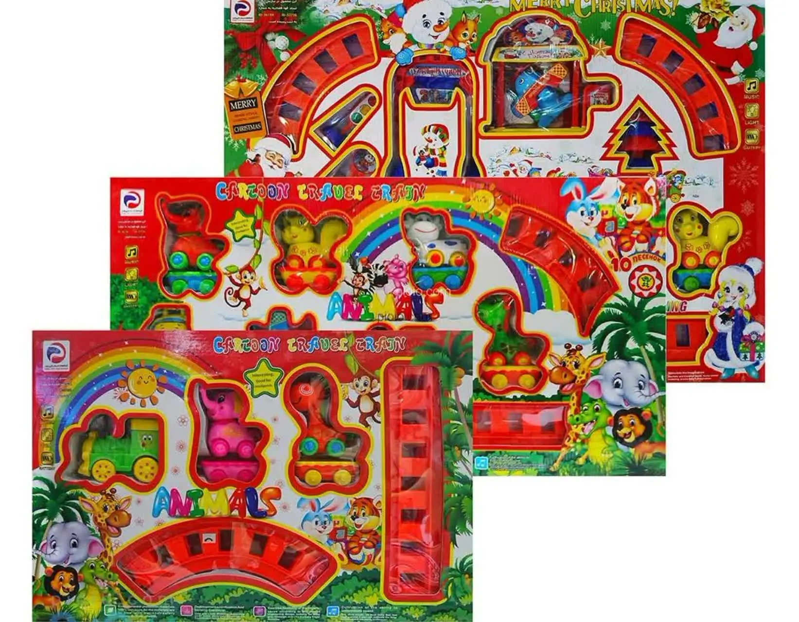 نام محصول: قطار حیوانات 🦒
