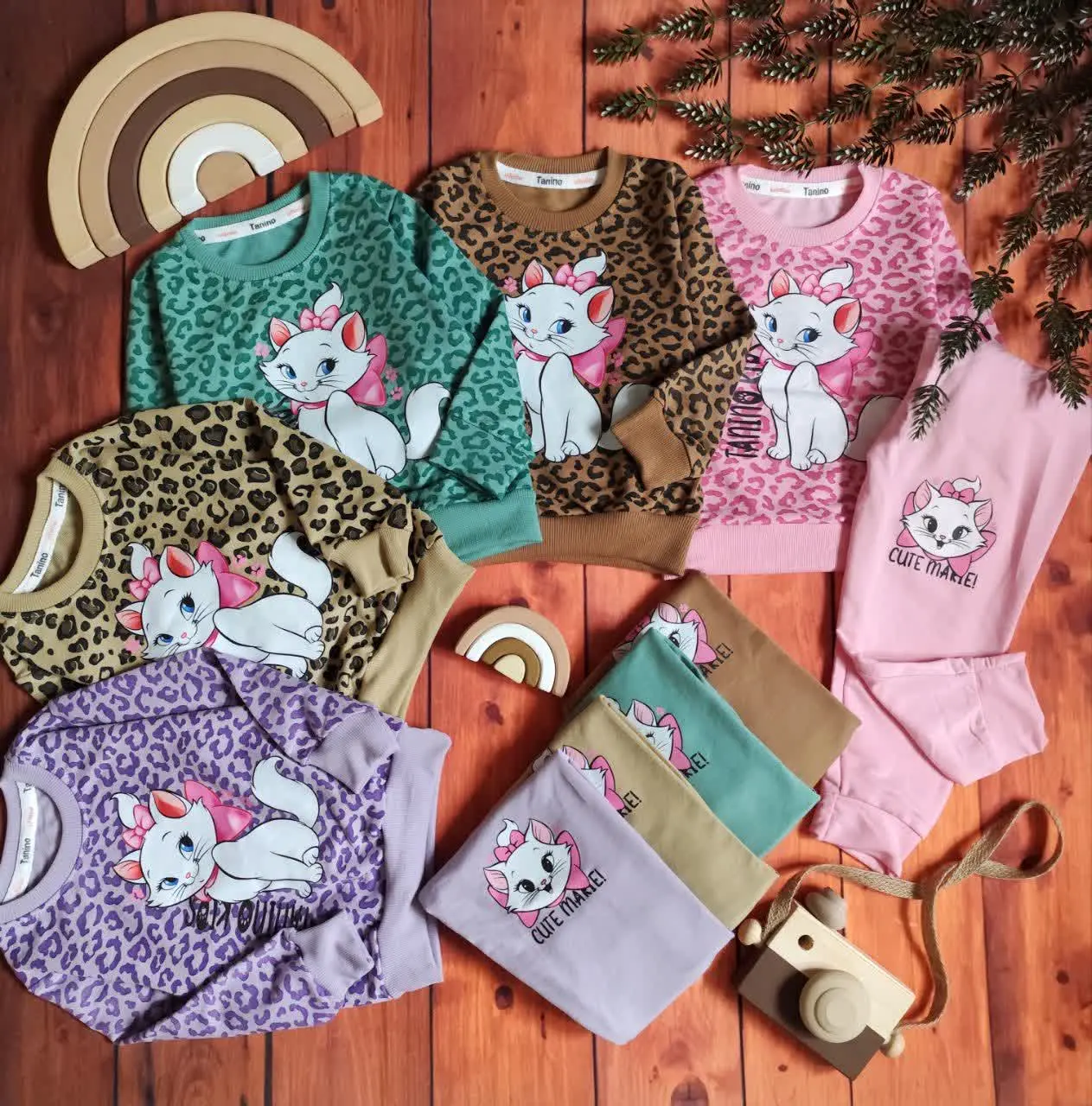 😍ست بلوز و شلوار گربه اشراف...