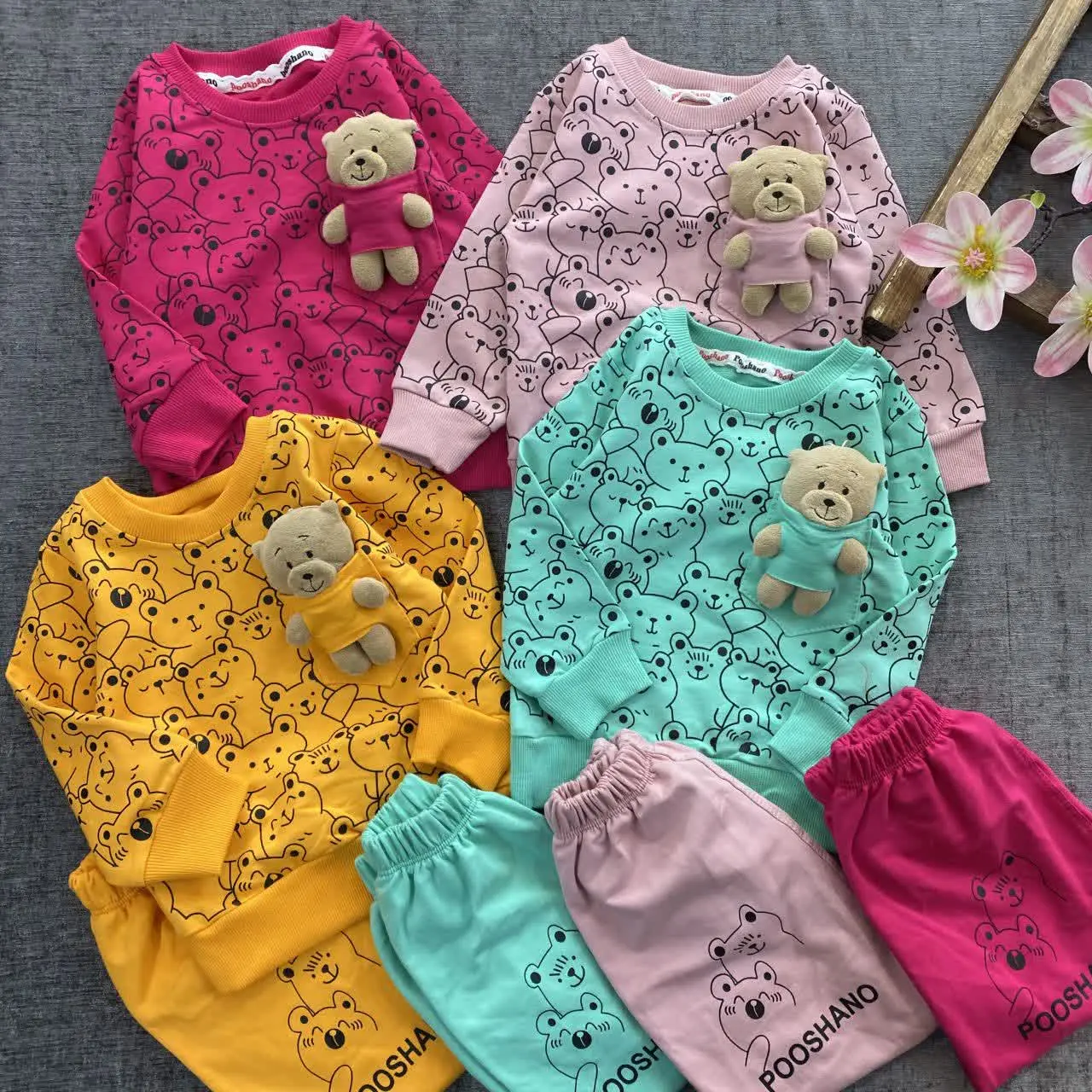 رنگ‌های جدید ست عروسکی🧸
